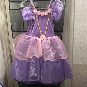 Purple and Pink Kids Princess Costume